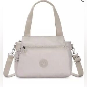 Kipling Elysia Crossbody Handbag Silver Gray